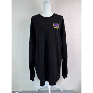 Universal Studio's XL black long sleeve spirit jersey‎ mardi gras carnaval shirt